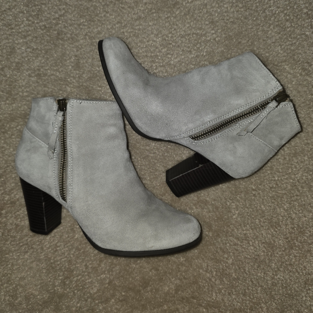 Cole Haan Gray Ankle Booties